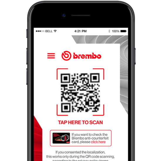 ​Brembo Check: แอพ Brembo ใหม่ที่รับรองว่าผลิตภัณฑ์ UPGRADE นั้นเป็นของแท้การ ปลอมแปลง Brembo เกิดขึ้นเช่นเดียวกับผลิตภัณฑ์มากมายที่ผลิตโดยแบรนด์ที่มีชื่อเสียงที่สุดนั้นเป็นสิ่งที่น่าเศร้าที่แพร่หลายม